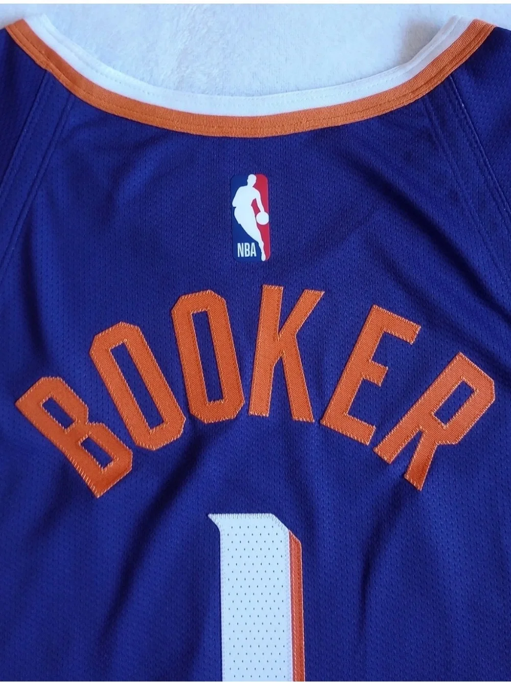 Nike Men's Devin Booker Phoenix Suns Icon Edition Authentic Jersey Sz 48 L $200